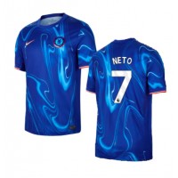 Camisa de Futebol Chelsea Pedro Neto #7 Equipamento Principal 2024-25 Manga Curta